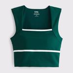 Abercrombie & Fitch NEW YPB sculptLUX Portrait Tank Size XL Emerald Photo 0