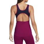 Nike Dri Fit Yoga Slim Fit Tank Top Women's Size Small Open Back Active NEW Photo 2