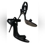 Alexander Wang  Black Stiletto Heels with Ankle Strap Photo 5