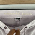 American Eagle American‎ Eagle Stretch Cargo Straight Pant Lilac Ice High Rise Utility 4 Long Photo 3