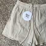 Princess Polly Princess Poly The Chloe Set Beige High Waisted Shorts Size 4 Photo 6