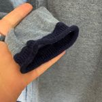 Title Nine  Light‎ Blue Color Block Merino wool Cotton Sweater Medium Photo 4