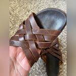Timberland Women’s Brown‎ Braided Leather Sandals Smart Comfort System Size 7.5 Photo 8