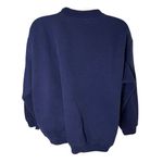 Vintage 90s Top Stitch Morning Sun Snowman Sweatshirt Navy Blue Size undefined Photo 4