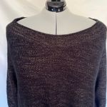 Lane Bryant  Pullover Wideneck Sweater Sz 26/28  Whimsigoth Vampy Shimmer Holiday Photo 1