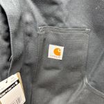 Carhartt  Women's Insulated‎ Canvas Work Jacket Black 2XL New Photo 1