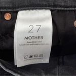 Mother Denim The Mid Rise Dazzler Ankle Lighting Up Lanterns Jeans Size 27/4 Black Photo 10