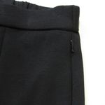 Theory NWT  Vent Demitria in Black Navy Double Knit Slit Flare Trouser Pants 4 Photo 6