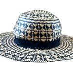 Maison Pholya Sun Hat Wide Brim Woven Straw Women's One Size Italy Brown Photo 1