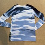 Tibi Eiffel Tower colorful Sweater Pullover Top Photo 3