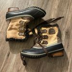 Sorel  Women's Slimpack II | Waterproof Winter Boot Tan Black Size 8 Photo 0