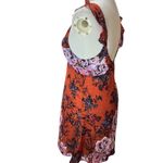 Free People Intimately Floral Slip Dress Size S/P – Rust & Purple Ombre V-Neck Photo 3