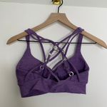 Bombshell sportswear Angel Sports Bra Violet Purple Womens Small Photo 5