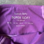 Sweaty Betty  | Super Soft 7/8 Purple / Orange Ombre Leggings - Size 4 Photo 2