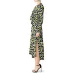Proenza Schouler Multicolor FLORAL KNOT Crepe Dress Size 2 Photo 2