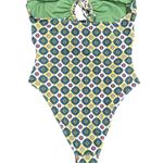 LA Hearts by Pacsun Strapless Cutout Tie One Piece Swimsuit in Multi, Size XL Photo 4