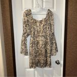 Peach Love California NWT Peach Love Tan/Gold Wishing I Was Yours Dress size Medium Photo 9