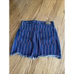 American Eagle  Mini Skirt Womens Size 0 Super Stretch Hi Rise Denim Frayed Hem Photo 10