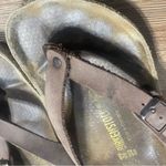 Birkenstock  Tan Footbed Sandals Photo 4
