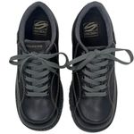 Skechers Vintage Y2K Chunky Heel Dark Brown Leather Oxfords Men’s 5/Women’s 6 Photo 2