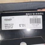 Torrid Womens New Leopard Print Kitten Heel Platform Stiletto Heel Sz 10.5 Wide Photo 3