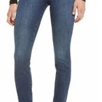 Good American Good Legs Raw Hem Skinny Jeans In Blue653 Plus Size 24 Photo 0