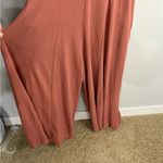 NWT Bucketlist Jumpsuit Wide Legs Medium Pink Photo 5