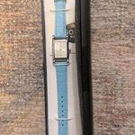 GOSSIP NIB Blue Leather and Stainless Steel Women’s Watch Photo 0