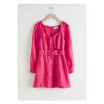 & Other Stories β
& Other Stories Jacquard Mini Dress - Bright Pink β
Photo 8