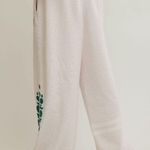 Free People Movement FP Movement by Free People White and Pink Joggers Photo 4