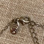 Charming Charlie Girl Gone Country silver tone necklace Faux Turquoise 18" Photo 3