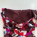 Athleta Square Neck Bra Cup Tankini Top 34B/C Hero Bloom Decadent Bottom XXS Photo 11