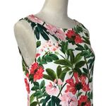 Tommy Bahama Dress T-shirt Sleeveless Pink Tropical Floral Women’s Size Medium Photo 5