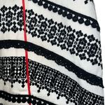 Anthropologie  TABITHA Black & White Geometric Print Pencil Skirt‎ EUC Size 2 Photo 5