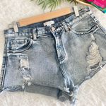 Forever 21 F21 | Women’s High Waisted Distressed Hem Shorts (28) H106 Photo 0