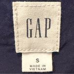 Gap Size Small Sleeveless Pintuck Navy Blue Flowy Blouse Photo 3