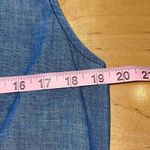 AG Adriano Goldschmied CottonChambray Denim Romper Sleeveless Large Photo 8