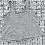 a.n.a . Button Down crop Tank Photo 1