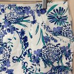 st. john's bay NWT ST JOHN’S BAY Floral Cotton Skort, Size 16 Photo 2