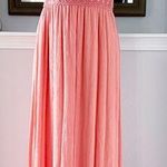 LC Lauren Conrad Lauren Conrad Coral Haze Maxi Dress, Size M, New w/Tag Photo 0