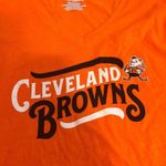 Fanatics Women's Cleveland Browns Football Ladies V-neck Shirt Size XXL - New with Tags Photo 2