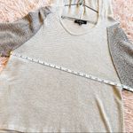 Lulus Lulu’s Waffle Knit Pullover Hooded Sweater in Tan XL Photo 2