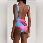 Farm Rio  Watercolor Floral One-Piece Swimsuit, size Small, BRAND NEW, $200 Photo 5