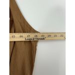 Banana Republic NEW  Camp Romper Women 10 Tan Khaki Linen Blend Button Front Photo 7