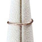 Rose Gold Tone Arrow Thin Dainty Band Wrap Ring Photo 3
