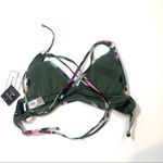 Hula Honey Hyper Tropics Plunge Strappy Swim Top Photo 5