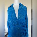 Charlie Holiday NWOT Amanda Floral Long Sleeve Tie Waist Minidress Photo 6