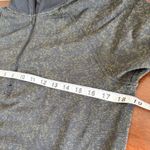 Lululemon Green Black Rest Less Half Zip Pullover Mock Shirt Top Sz Med 6/8 Photo 7