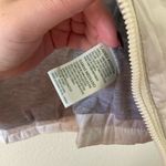 Tangerine  white down hooded vest size M Photo 5