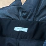 Aritzia  Babaton Belted High Waist Black Pant Faux Leather size 6 Photo 6